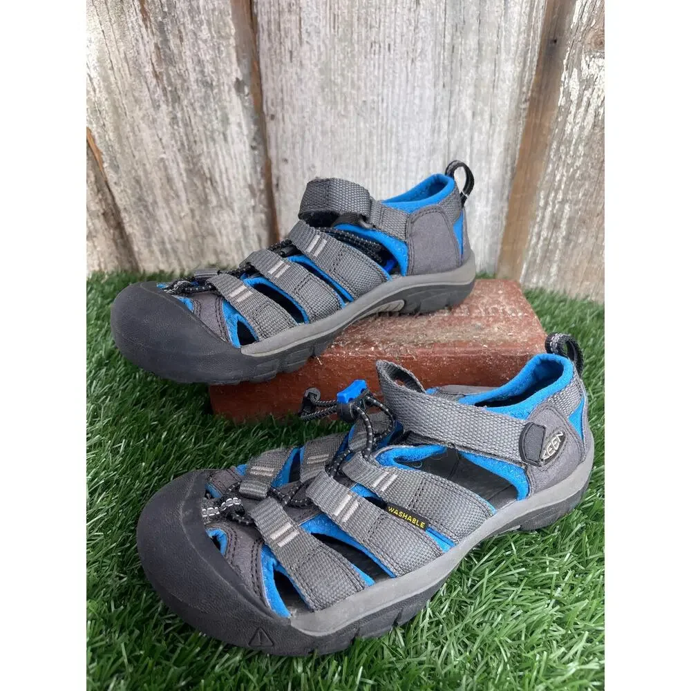 KEEN Newport H2O Water Sandals Shoes Blue Kids Youth 2